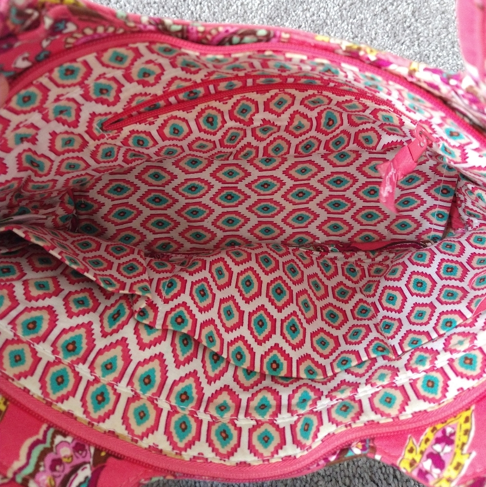 Vera Bradley Call Me Coral purse - Picture 5 of 5